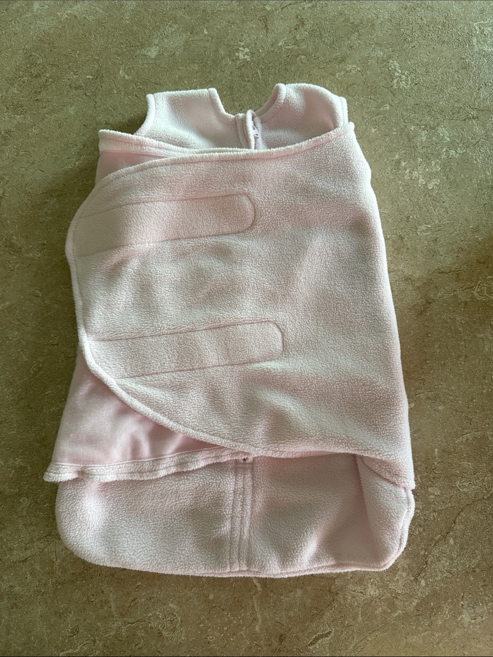 Premie Halo Pink Fleece SleepSack/Swaddle